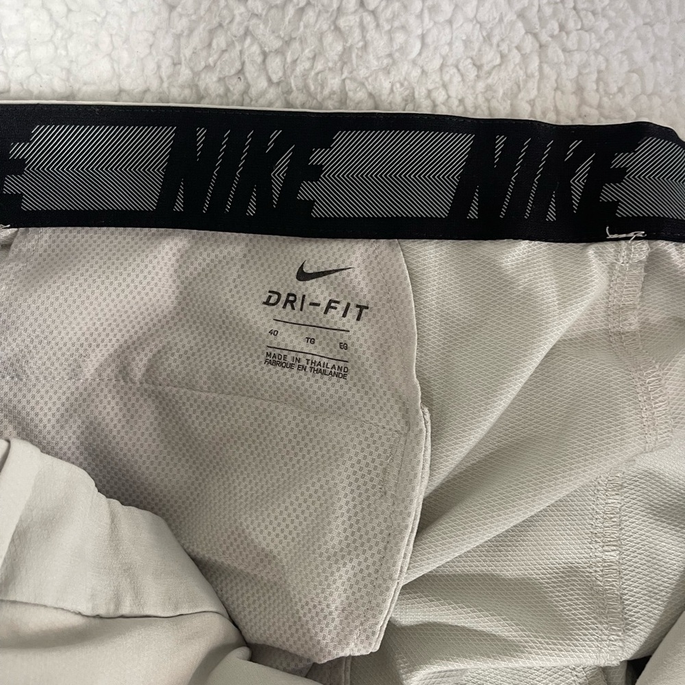 Nike Dri-FIT Athletic Shorts - White